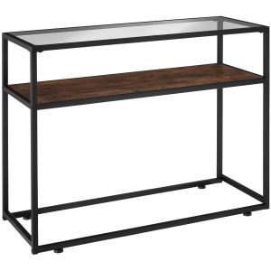Mueble recibidor kilkenny 100 x 41 x 80,5 cm, marrón