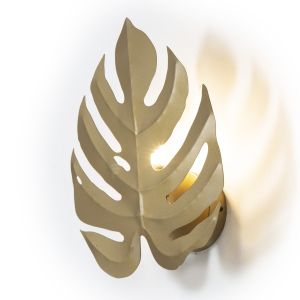 Aplique 27x12x35 metal dorado