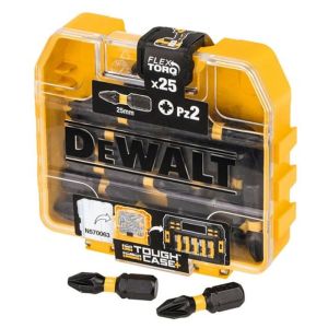 Dewalt dt70555t-qz 25 x ph2 caja de puntas de impacto de torsión de 25 mm