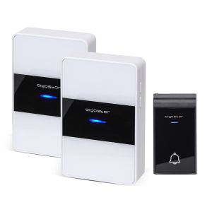 Aigostar dong dc-timbre inalámbrico portátil,ip55,36 melodías,3 volúmenes