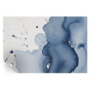 Papel pintado autoadhesivo salpicaduras azul marino 104x152 tulup