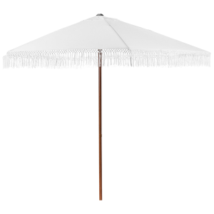 Sombrilla recta 258 cm murasa blanco
