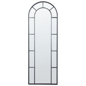 Espejo de pared crosses 60 cm 170 cm metal negro