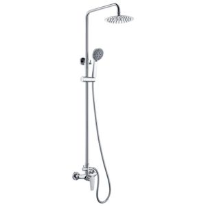 Conjunto ducha monomando teide cromo-imex