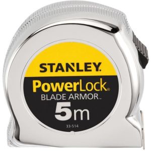 Cinta métrica - stanley - 0-33-514 - 5 m x 25 mm - blade armor - powerlock