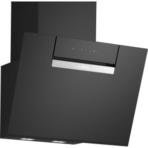 Campana decorativa de pared - inclinada de vidrio - Bosch ser4 - dwk67fn60