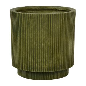 Maceta daria 30 cm verde oliva