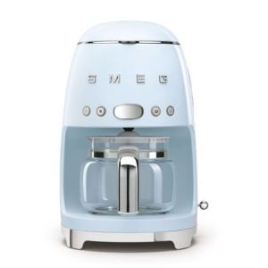 Cafetera de filtro - smeg - dcf02pbeu - 10 tazas - 1050w - azul azur