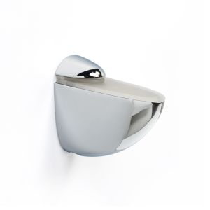 Soporte regulable rei 50 | 26x60x70 mm | cromo brillo
