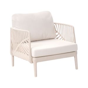 Sillón de jardín saturnia beige claro