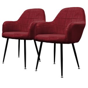 Juego de 2 sillas de comedor ecd germany
