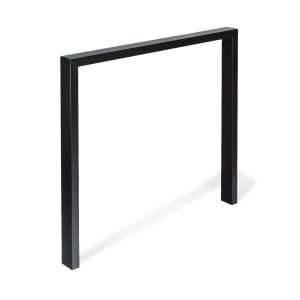 Pata de mesa rei 915 | 780x60x695 mm | negro poro | acero
