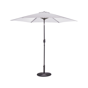Sombrilla recta 266 cm varese gris claro