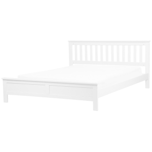 Cama madera de pino mayenne 180 x 200 cm blanco