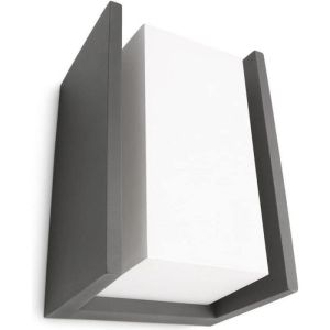Philips - puente de iluminación para jardín h21 cm ip44 - antracita