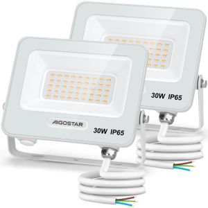 Aigostar focos LED exterior 30w 4000k,2 pcs