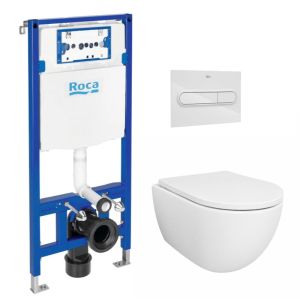 Pack roca duplo + pl1 blanco + wc swiss 53 tornado ab
