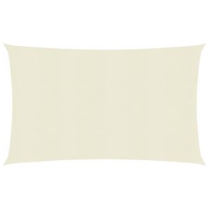 Vela de sombra 160 g/m² crema 3,5 x 5
