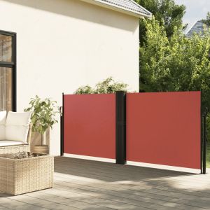 Pantalla de jardín, toldo lateral retráctil terracota 120x600 cm ety5345226