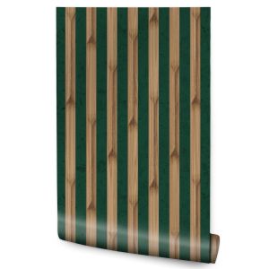 Papel Pintado Imitación Madera Tablones Para Salón No Tejido 53 cm x 10 m