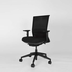 Actiu stay silla de escritorio carbon black - sin cabezal, 3 d