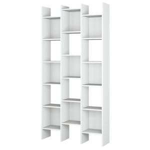 Calicosy - biblioteca 3 columnas 15 compartimentos italiano - h192 cm