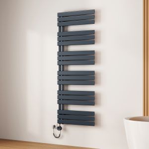 Emke toallero eléctrico 1599x600 mm gris antracita 1000w Wi-Fi ipx4