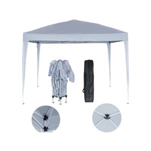 Carpa de jardín "svetlana 3" - 9 m² - 3 x 3 m - blanco