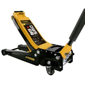 Gato hidráulico carretilla perfil bajo 5t altura 160-560 mm robusto