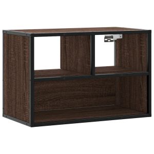 Mueble de tv mural práctico de estilo industrial 60