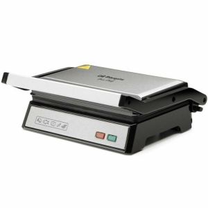 Parrilla eléctrica orbegozo gr 3260 1000w superficie de cocción 23x14.5cm