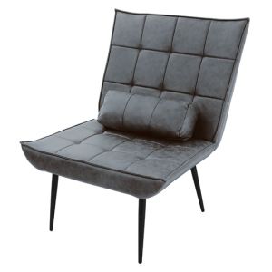 Sillón de relax reclinable con reposapíes y reposabrazos verde