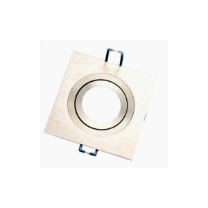 Aro empotrable cuadrado de aluminio orientable para bombilla LED gsc 070195
