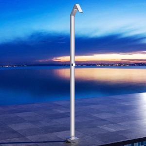 Imex - ducha piscina exterior acero s.316 acero serie niagara