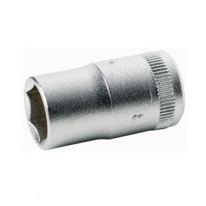 Llave vaso cuadradillo 3/8'' boca hexagonal serie corta métrica m-6
