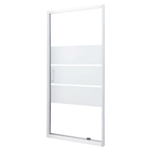 Ondee - mampara missi, puerta abatible. 90x185x0,4cm - vidrio templado