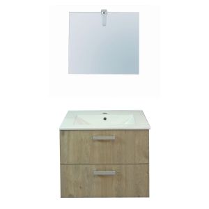 Ondee - mueble de baño smart - suspendido - 60cm  - acabado madera