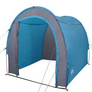 vidaXL tienda de almacenamiento impermeable azul
