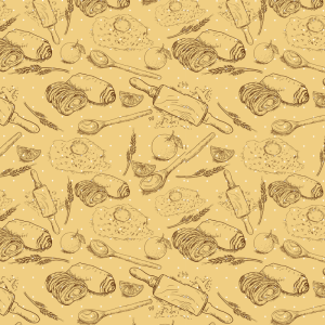 Papel pintado pasteleria 60cm por 250cm