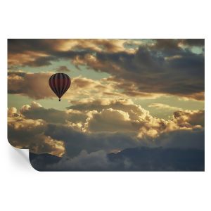Murales autoadhesivos globo en las nubes 104x152 tulup