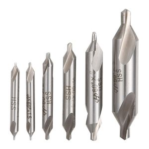 Juego 5 brocas centrado HSS 60° 1,5-4mm