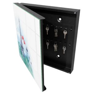 Armario para llaves decorativo 30x30x5, apertura izquierda tulup