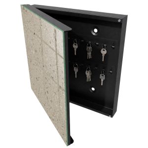 Armario para llaves decorativo 30x30x5, apertura izquierda tulup