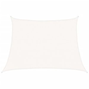 vidaXL toldo de vela blanco hdpe 160 g/m² 4/5x3 m
