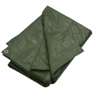 vidaXL lona hdpe verde 180 g/m² 4x8 m