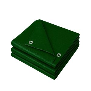 4x6m. | verde oscuro | toldo reforzado impermeable | lona multi - jardin20