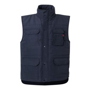 Chaleco acolchado m azul navy