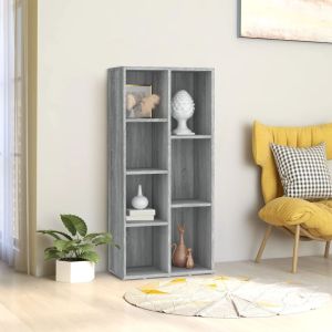 Estantería color gris sonoma 50x25x106 cm