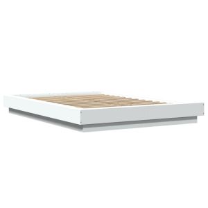 vidaXL estructura de cama sin colchón blanco 140x190 cm