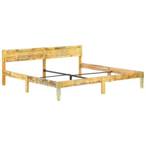 vidaXL estructura cama sin colchón madera maciza reciclada 200x200 cm
